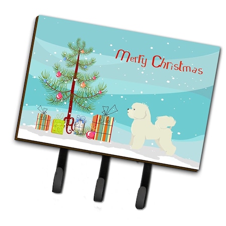 Carolines Treasures Bichon Frise Christmas Tree Leash or Key Holder CK3521TH68